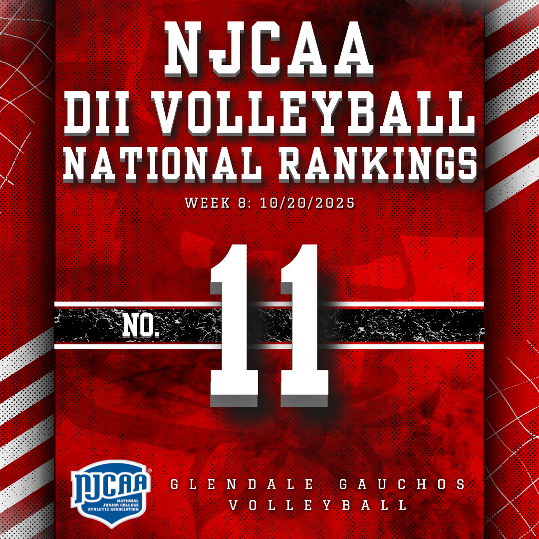 Volleyball Remains 11th in NJCAA Rankings